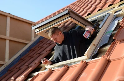 Pose de fenêtres de toit Velux au Tallud